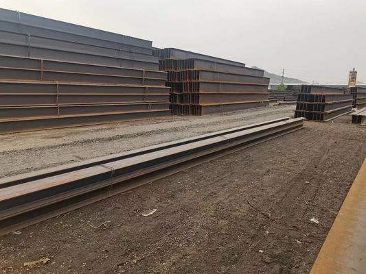 Структурная сталь Углеродистая сталь Профили широкого фланца I балка ASTM A572 класс 55 5&quot; X 16#