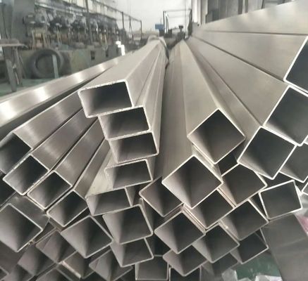 1.4319 301 квадратная труба из нержавеющей стали 40 х 40 х 2 мм