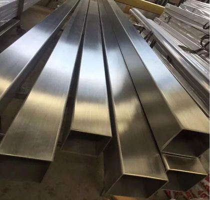 304L квадратная декоративная труба из нержавеющей стали длина 5,8 м