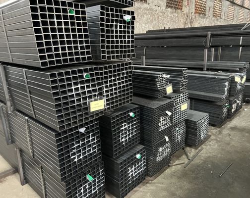 4 &quot;х 4&quot; А36 Углеродистая сталь трубы трубы горячо проката сварные квадратные полые секции